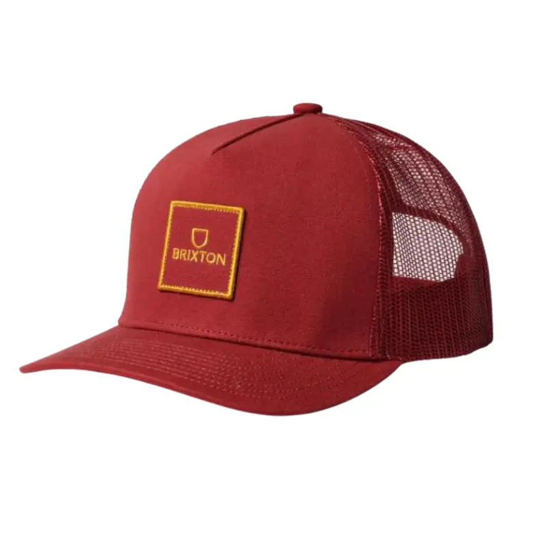 Alpha Block X C MP Mesh Trucker Cap - Burnt Henna