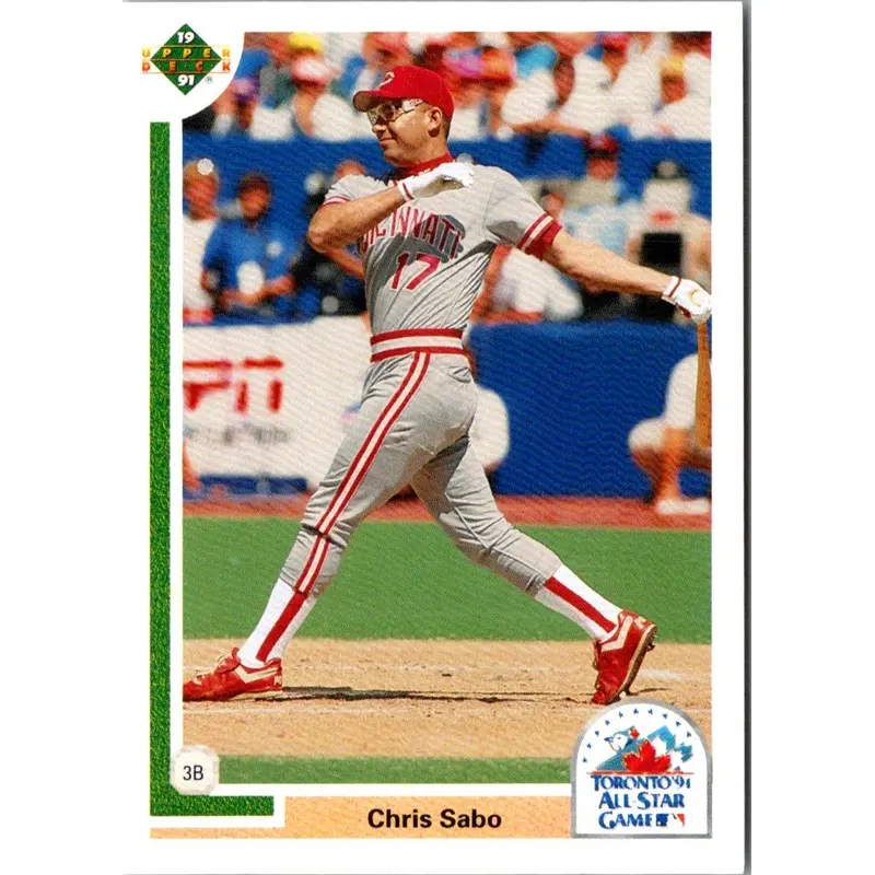1991 Upper Deck Final Edition Chris Sabo #94F