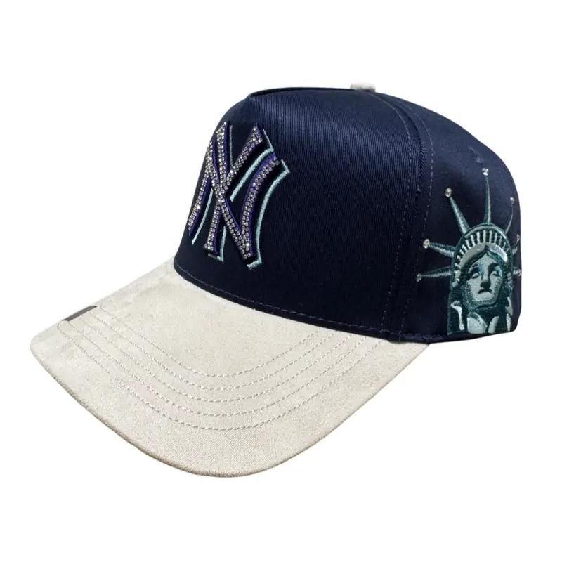 KEVIN HATS NAVY NEW YORK NY SNAPBACK HAT NYCRYZ NVYGRY