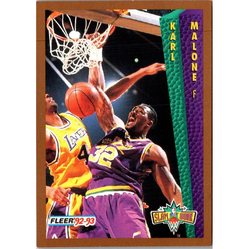 1992 Fleer Karl Malone #268