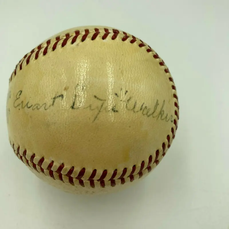 Ewart Dixie Walker (Dec. 1965) Single Signed American League Baseball PSA DNA