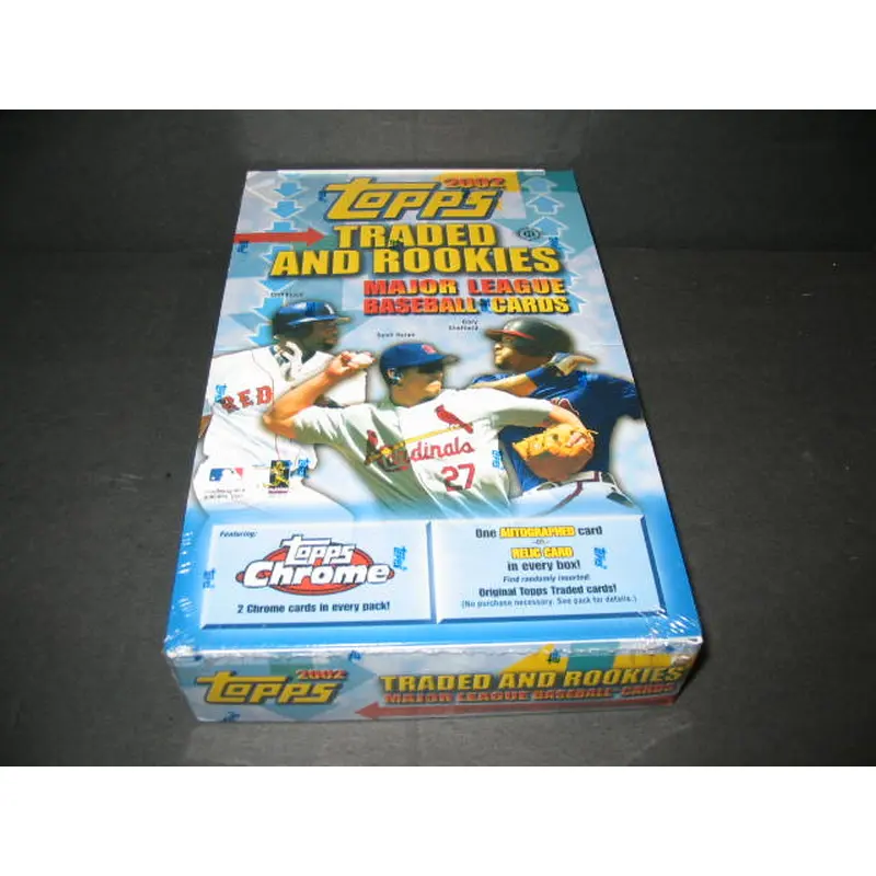 2002 Topps Baseball Traded & Rookies Box (Hobby)
