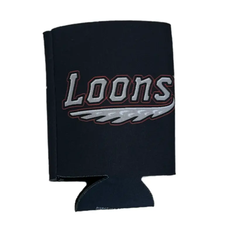 Great Lakes Loons Black Koozie