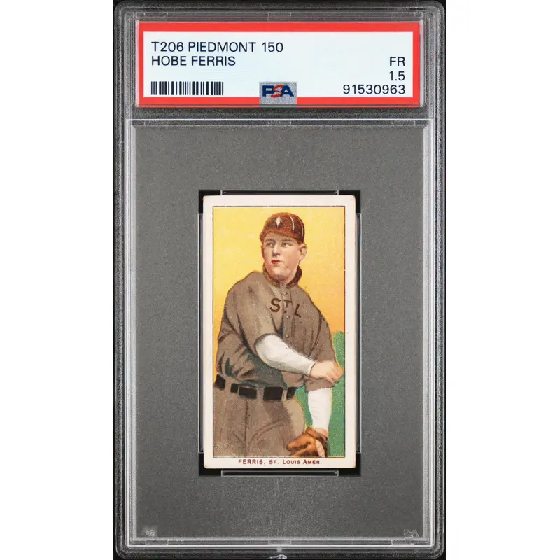Hobe Farris 1909-11 T206 Piedmont 150 PSA 1.5 Fair
