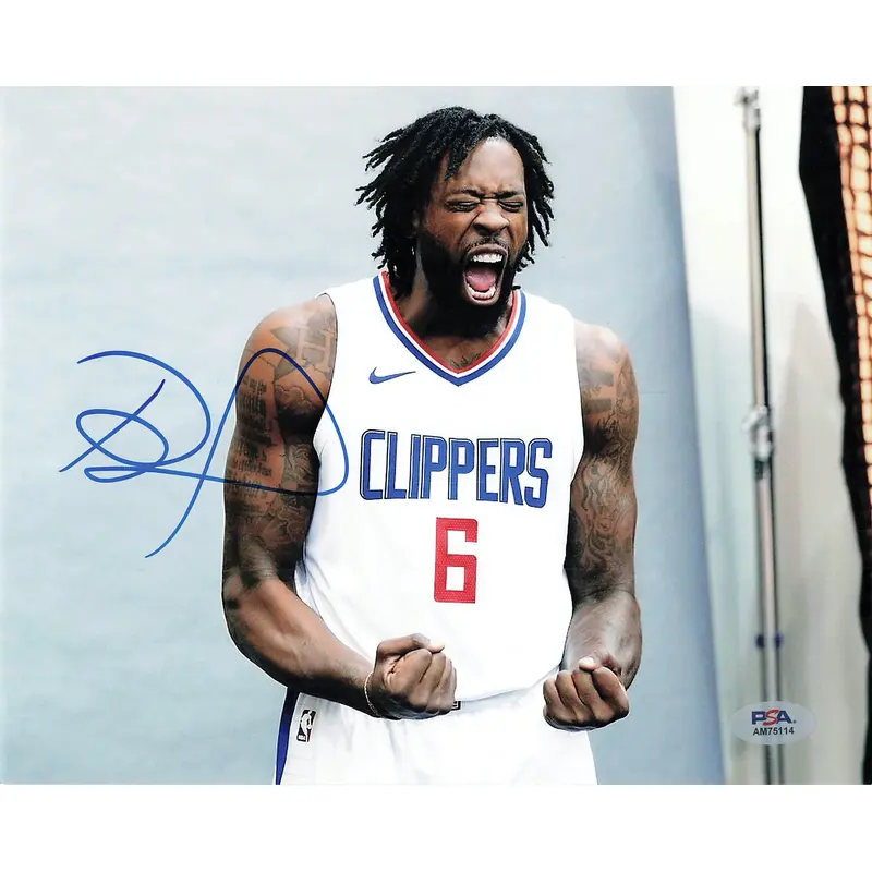 DeAndre Jordan 8x10 photo PSA/DNA Los Angeles Clippers Autographed