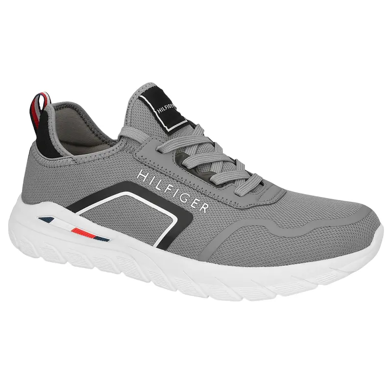 TOMMY HILFIGER GRAY NOSTRA MENS SHOE TMNOSTRA LTGY