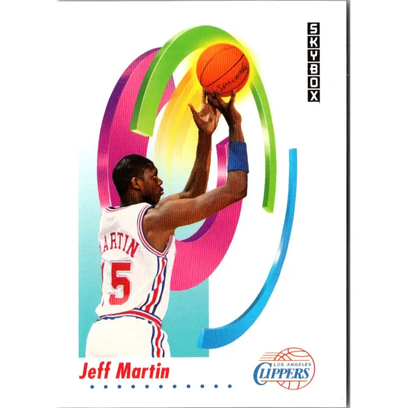 1991 SkyBox Jeff Martin #128