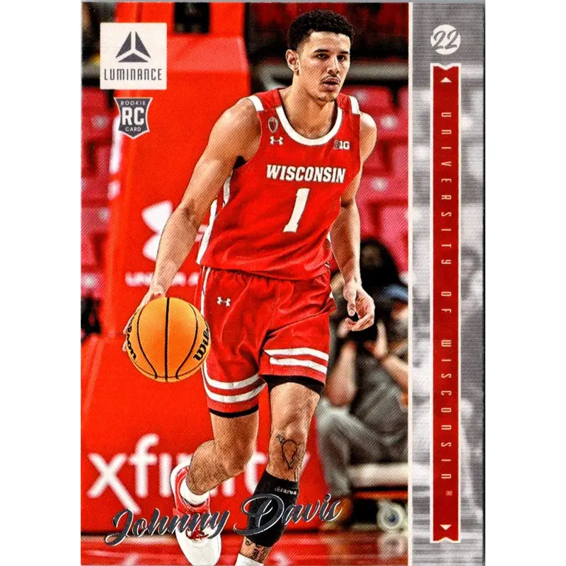 2022 Panini Chronicles Draft Picks Luminance Johnny Davis #39