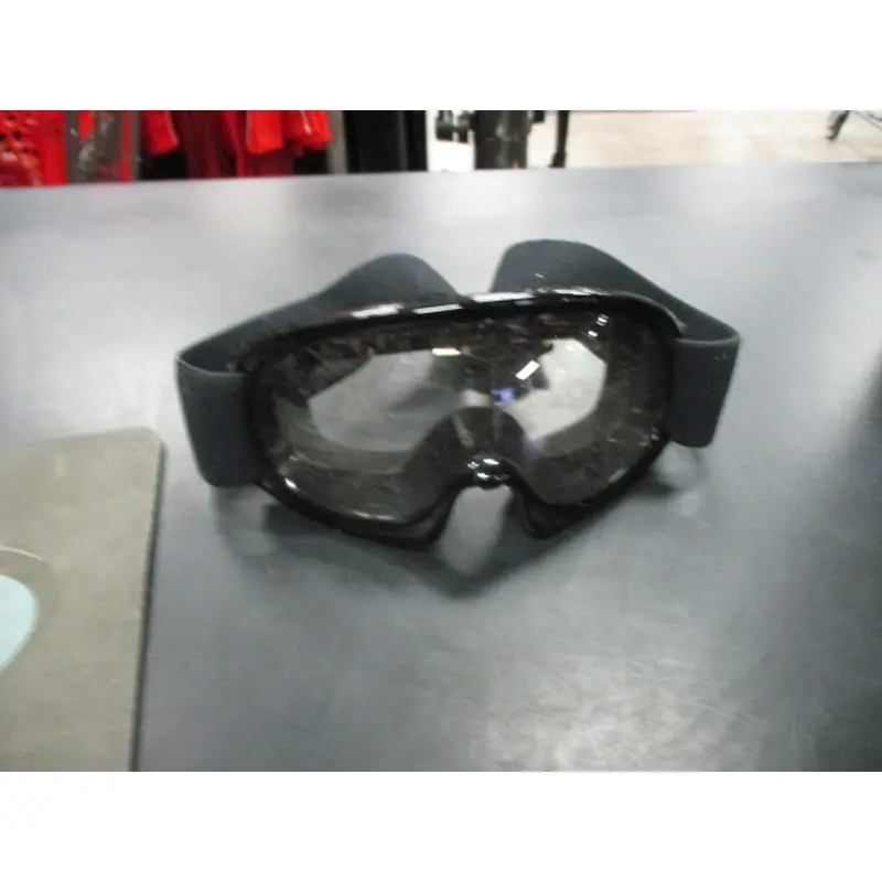 Used Youth Black Motorcross Goggles
