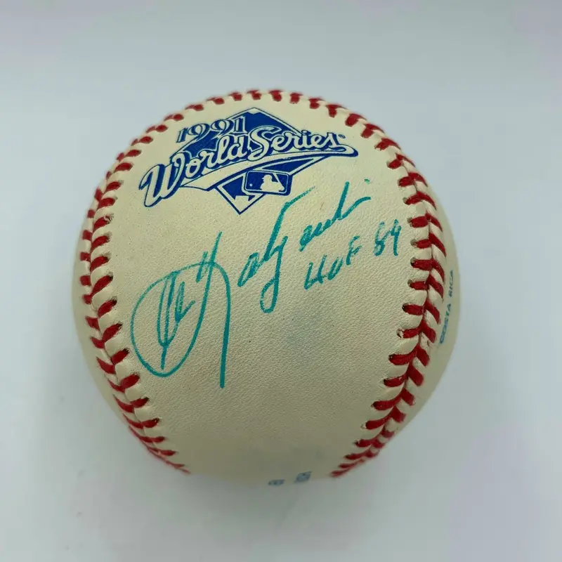 Carl Yastrzemski HOF 1989 Signed 1991 World Series Baseball With JSA COA