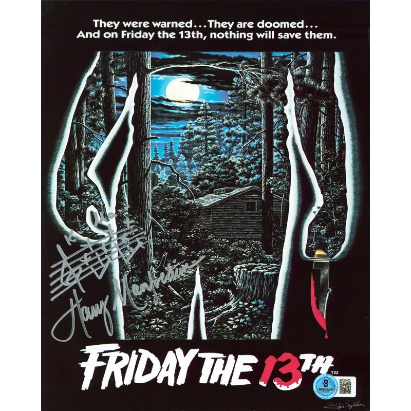 Harry Manfredini Friday The 13th Authentic Signed 8x10 Vertical Photo BAS 1