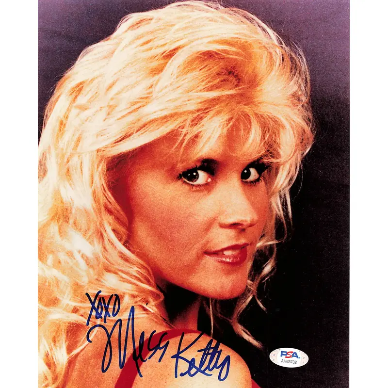 Stacy Carter The Kat signed 8x10 photo PSA/DNA COA WWE Autographed Sexy