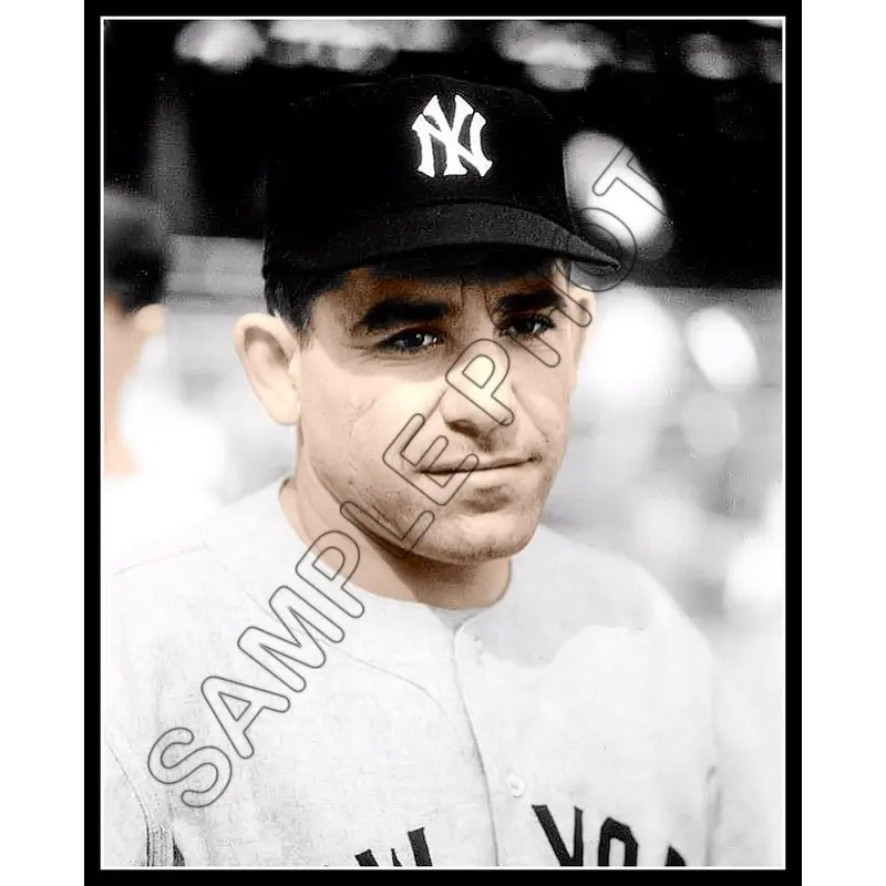Yogi Berra Colorized 8X10 Photo - New York Yankees - 130