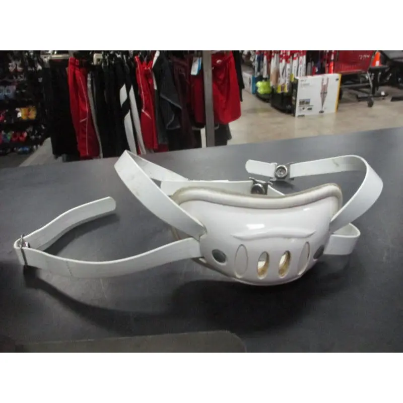 Used White Hard Cup Chinstrap