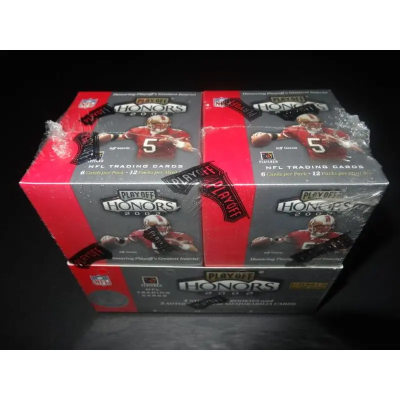2002 Playoff Honors Football Box (Hobby) (2/12/6)