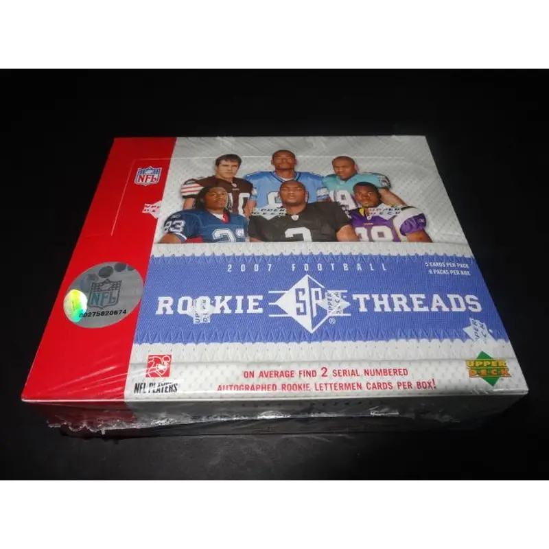 2007 Upper Deck SP Rookie Threads Football Box (Hobby)