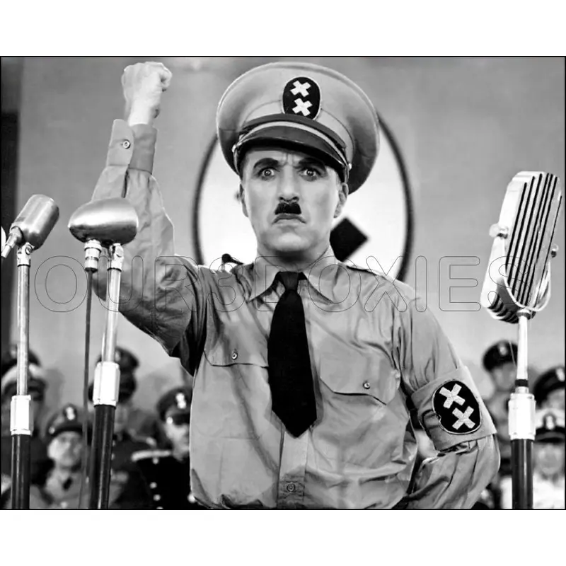 1940 Charlie Chaplin 8X10 Photo - The Great Dictator - 3167