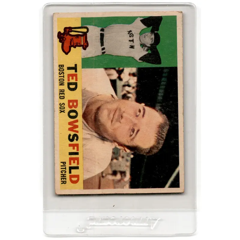 1960 Topps Ted Bowsfield #382 VG-EX+