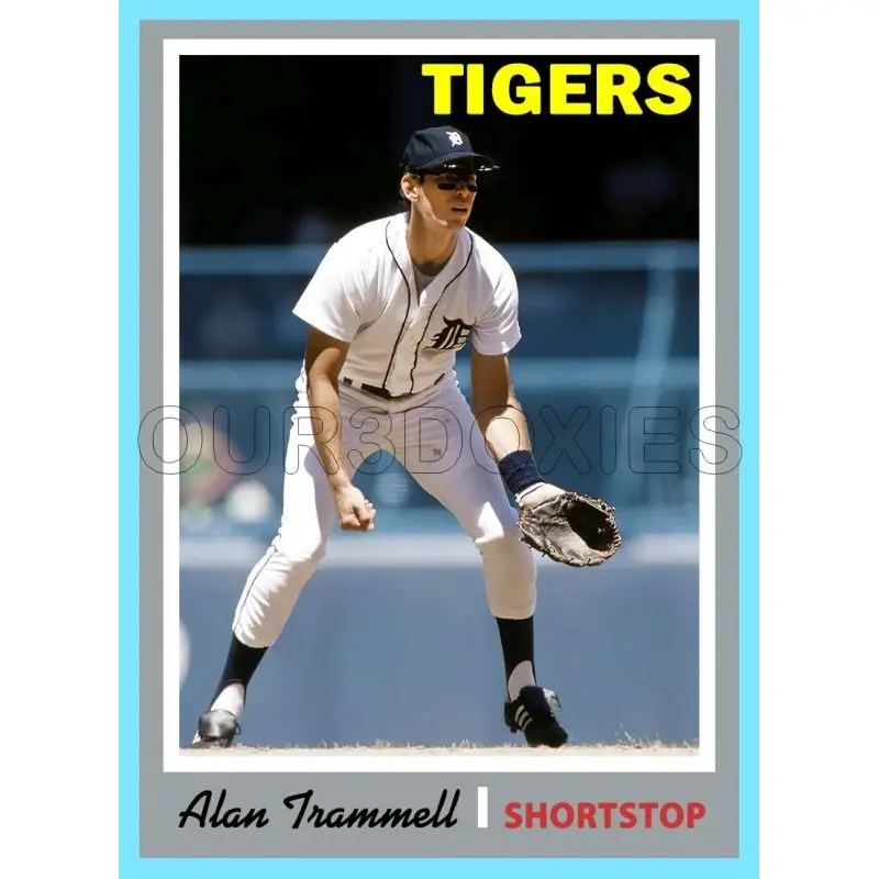Alan Trammell 1970 Topps Custom Card - 4577