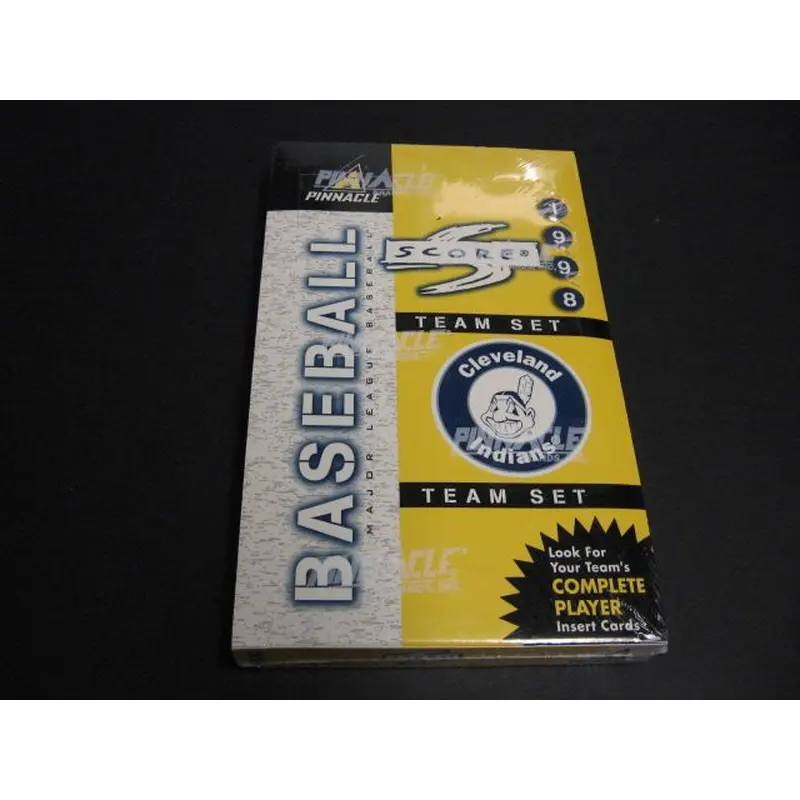 1998 Pinnacle Baseball Cleveland Indians Team Box (Hobby)