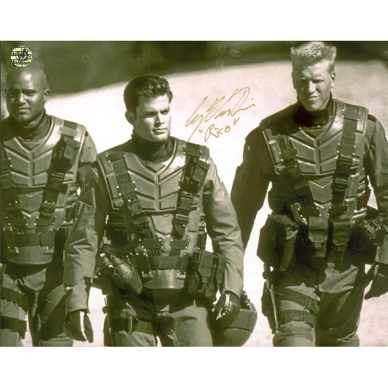Casper Van Dien Starship Troopers "Rico" Signed 8x10 Photo Wizard World #026936