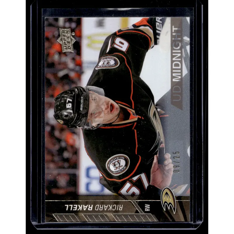 2015-16 Upper Deck - UD Midnight - Rickhard Rakell #6 /25