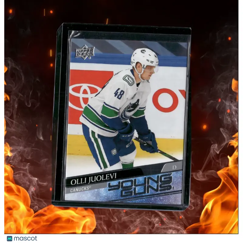2020-21 Upper Deck Olli Juolevi Young Guns Rookie #222