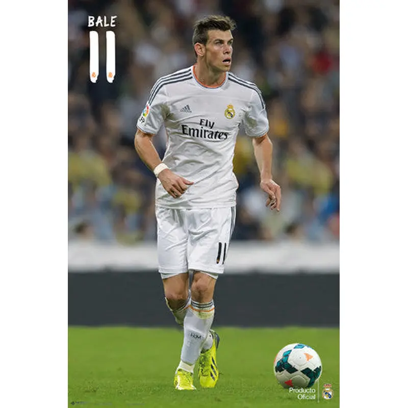 Gareth Bale "Superstar" Real Madrid CF Official La Liga Soccer Poster - G.E. (Spain)
