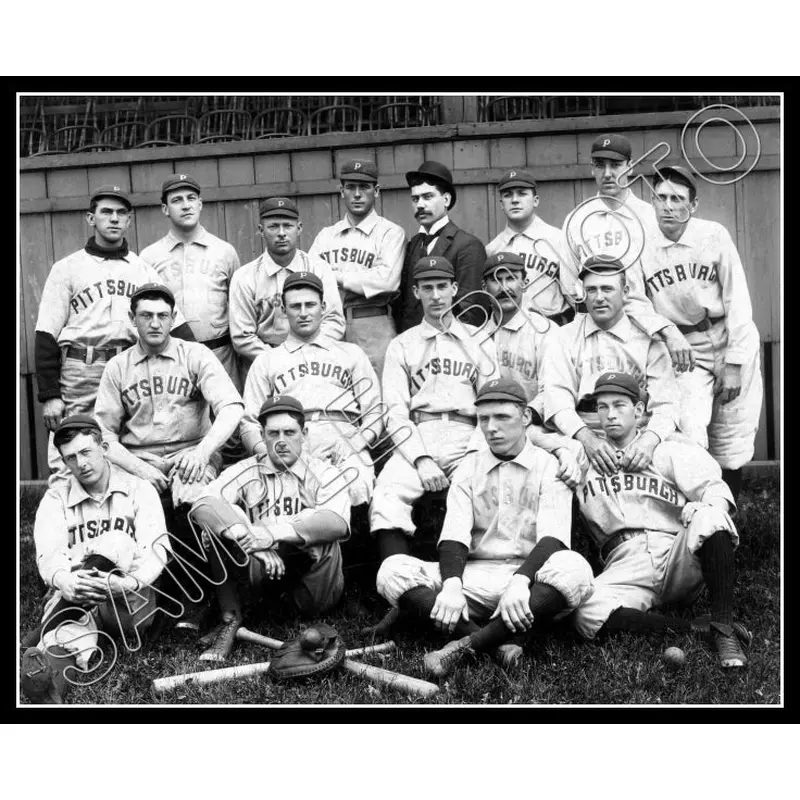 1896 Pittsburgh Pirates 8X10 Photo - Connie Mack - 2167