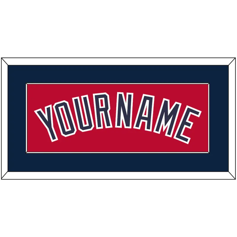 Cleveland Name - Alternate Blue (2019-2021) - Single Mat 2
