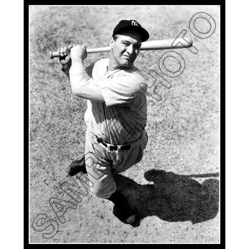 Lou Gehrig 8X10 Photo - New York Yankees - 347