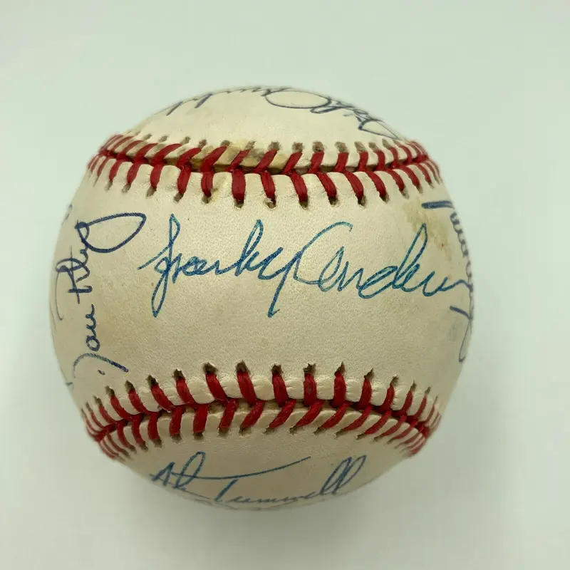 Beautiful 1984 Detroit Tigers World Series Champs Team Signed Baseball Beckett