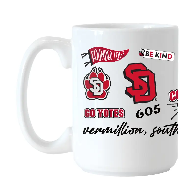 South Dakota 15oz Native Sublimated Mug