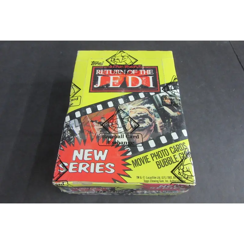 1983 Topps Return Of The Jedi Unopened Series 2 Wax Box (BBCE) (Non)