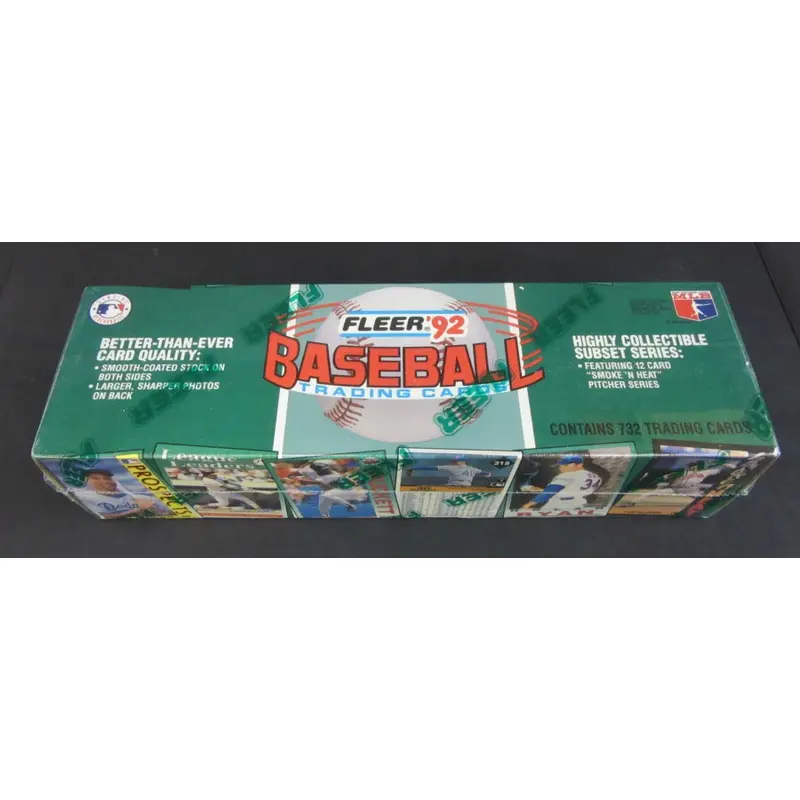 1992 Fleer Baseball Factory Set (Smoke 'N Heat)