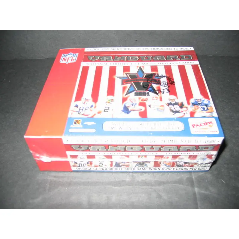 2001 Pacific Vanguard Football Box (Hobby)