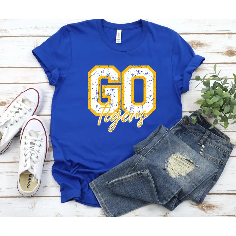 Go Tigers Yellow Gold