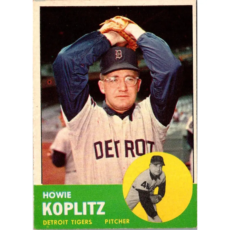 1963 Topps Howie Koplitz #406 VG-EX