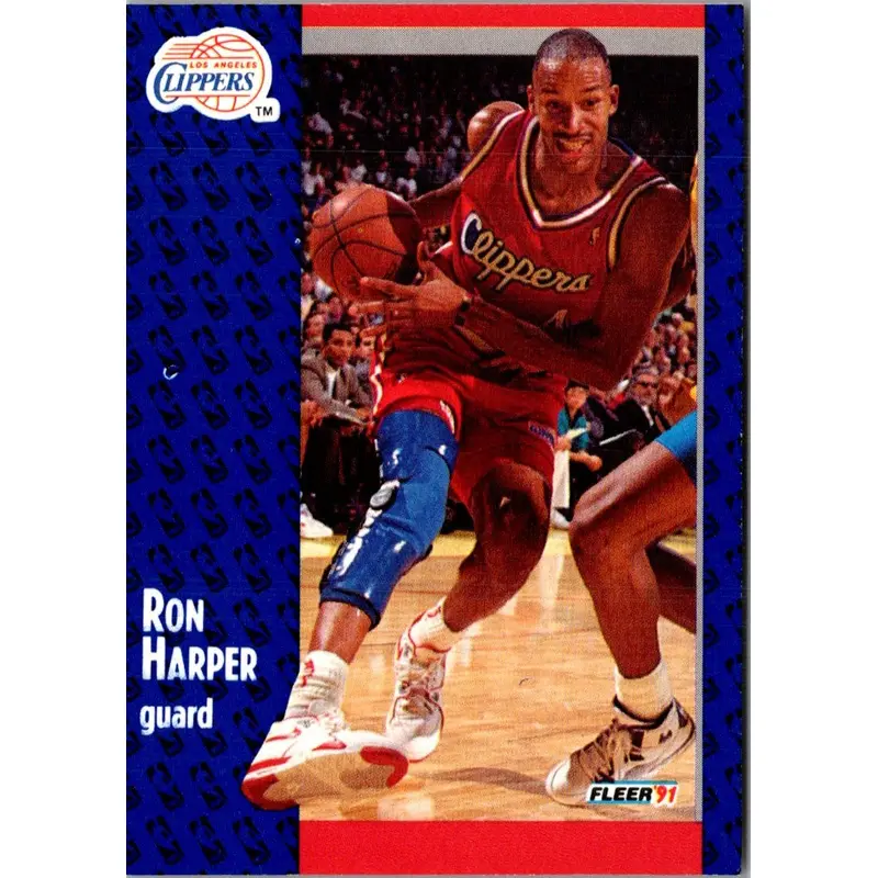 1991 Fleer Ron Harper #90