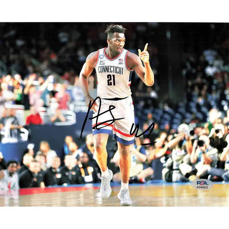 Adama Sanogo Signed 8x10 photo PSA/DNA UConn Autographed