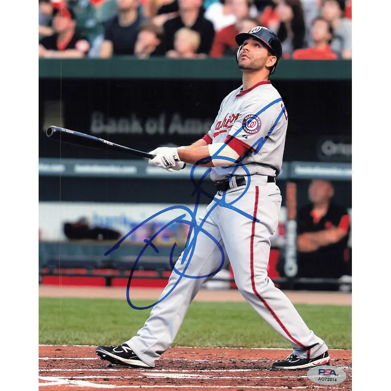 DANNY ESPINOSA signed 8x10 photo PSA/DNA Washington Nationals autographed