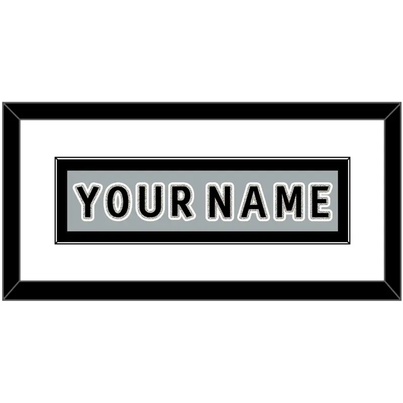 Los Angeles Nameplate - Alternate Gray (2018-2021) - Single Mat 1