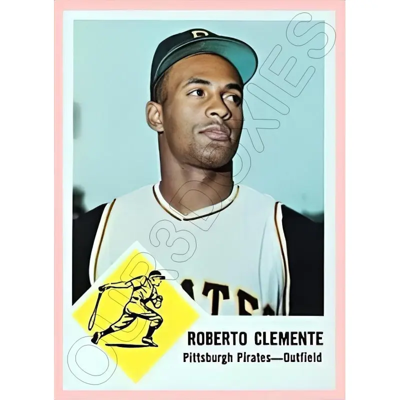 Roberti Clemente 1963 Fleer Reproduction Card - 4318