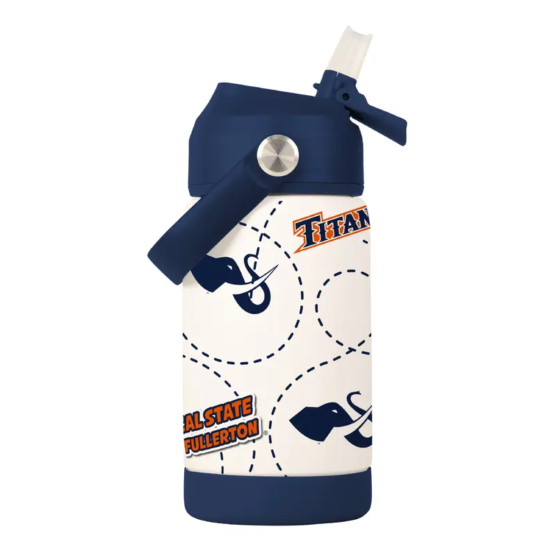 Cal State Fullerton 12oz Mascot SS Kids Bottle