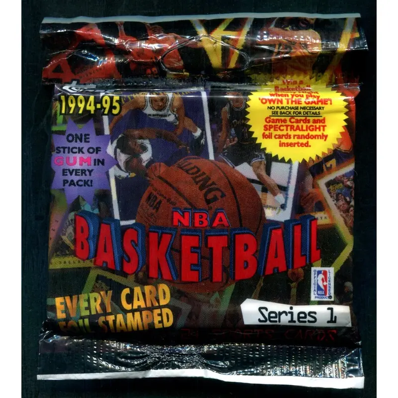 1994/95 Topps Basketball Unopened Series 1 Jumbo Pack (24)