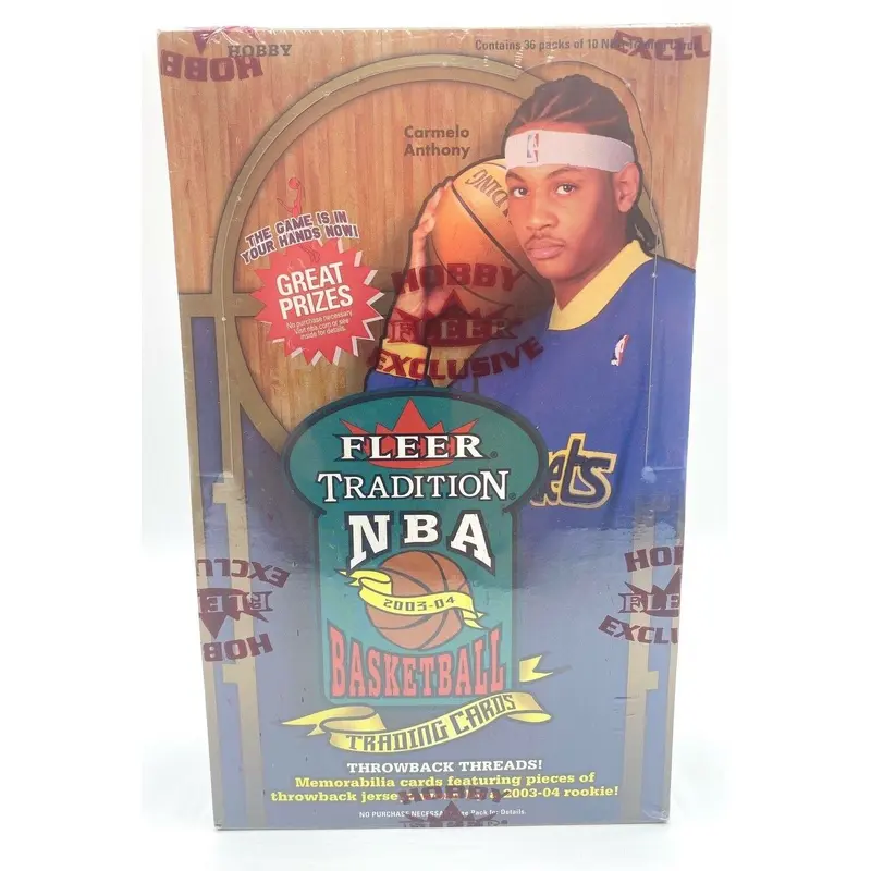 2003-04 Fleer Tradition Basketball Hobby Box