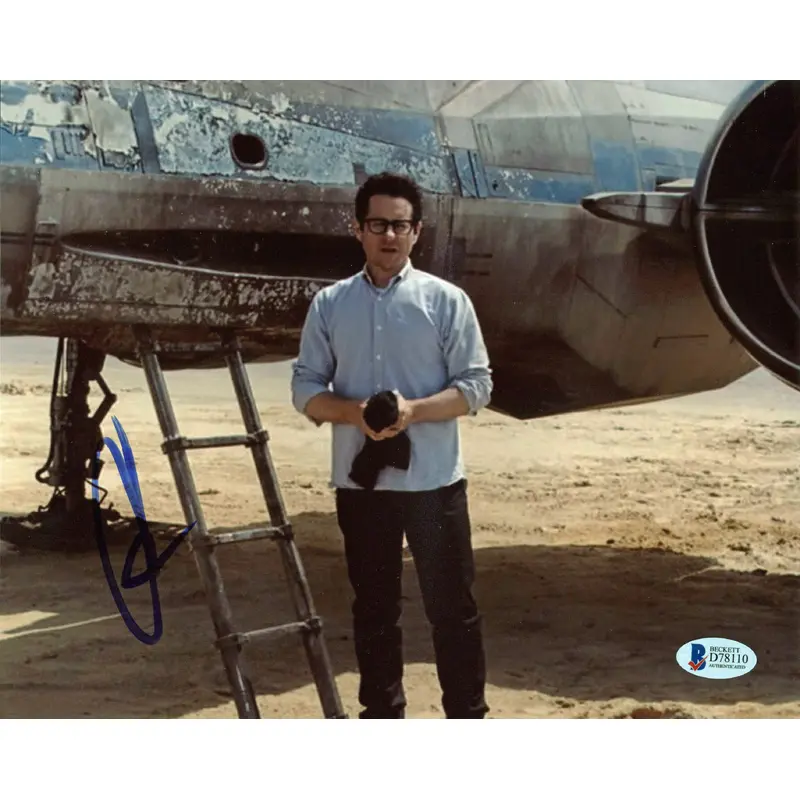 J.J Abrams Star Wars Authentic Signed 8x10 Photo Autographed BAS #D78110
