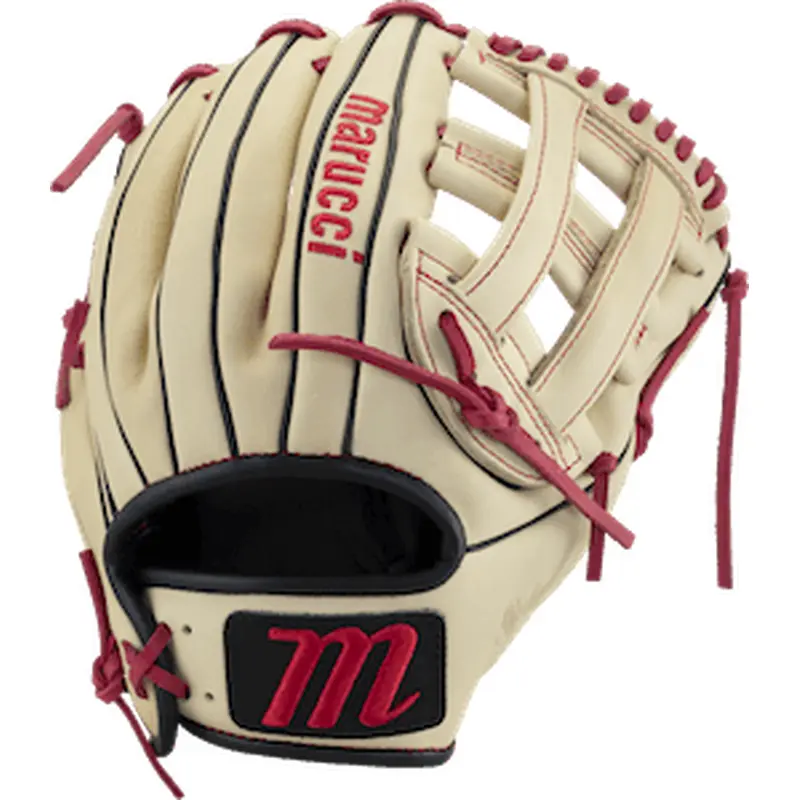 Marucci Oxbow M Type 12" H Web Fielders Baseball Fielding Glove - MFG2OX45A3-CM/BK