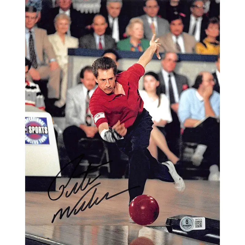 Pete Weber Bowling Authentic Signed 8x10 Vertical Photo Autographed BAS 3