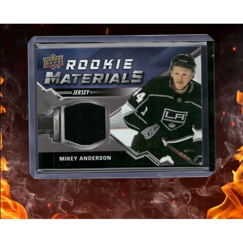 2020-21 Upper Deck Mikey Anderson Materials Jersey Rookie #RM-MA